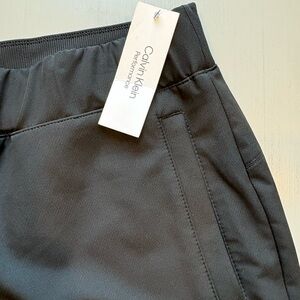 Calvin Klein Performance Black Stretch Athletic Pants sz L